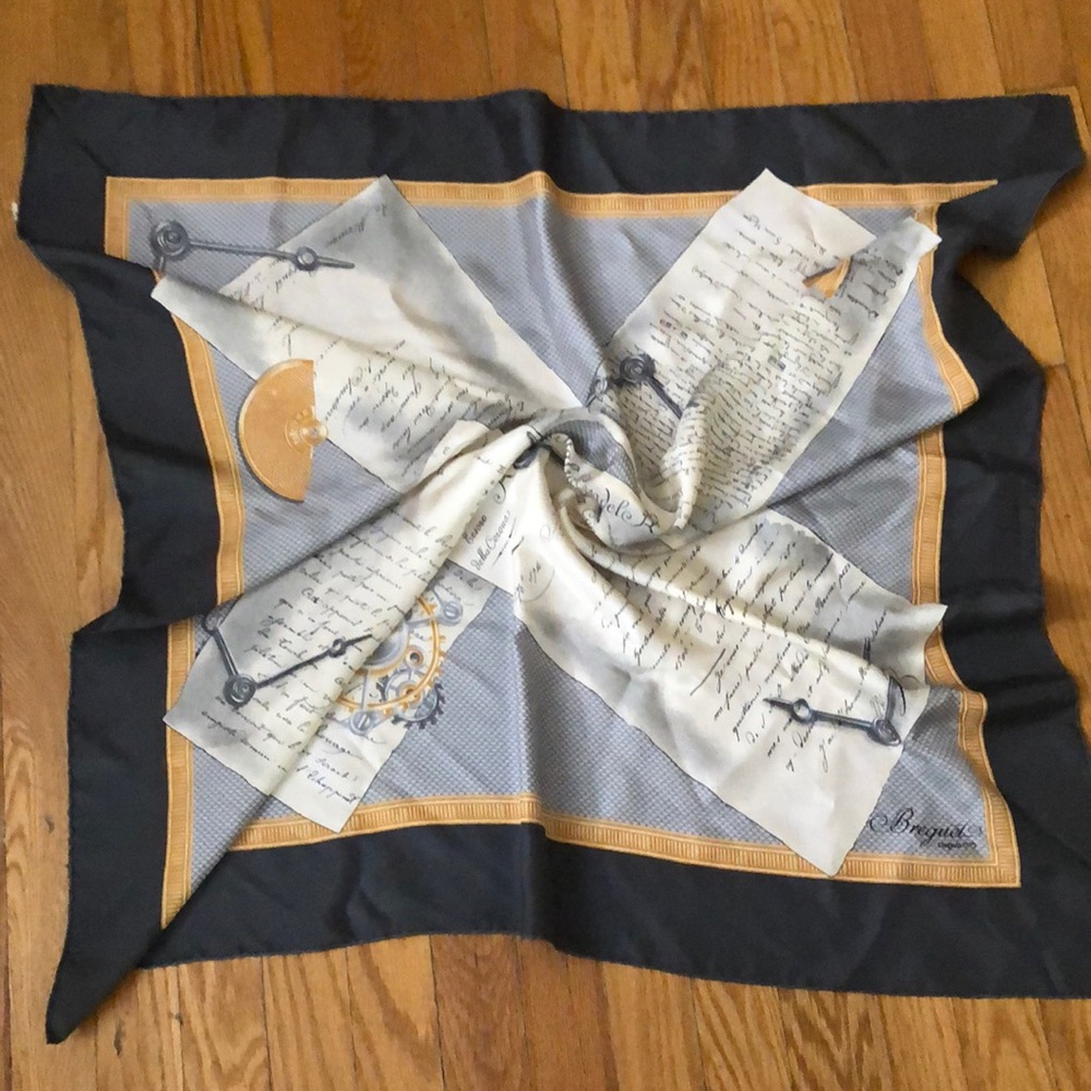 Breguet Depuis 1775 Silk Scarf